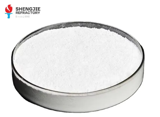 耐火物原料としての白色焼結板状アルミナ