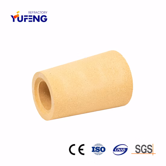 製鉄産業用耐火粘土/ボーキサイト/アンドルサイト/ムライト原料アルミナ中空鋳物レンガ
